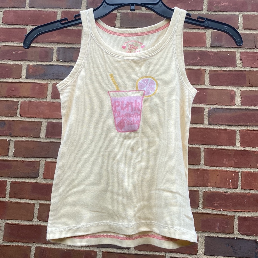 Pink Lemonade Graphic Tank Top Girls’ S